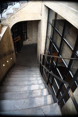 stairway from street