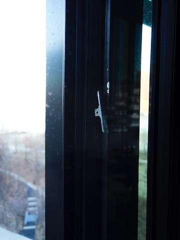 broken window latch